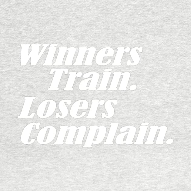 Winners Train by Brobocop